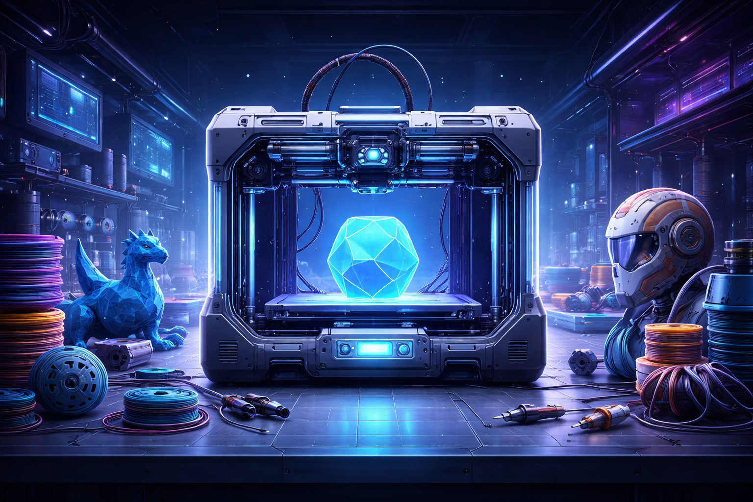 Example 3D printed part